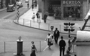 Traffic Lights, Evesham Street c.1960, Redditch