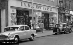 Woolworth's, The Market Place c.1960, Redditch