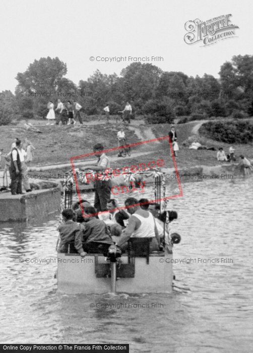 Photo of Redhill, Boat Trip On Earlswood Lake c.1950