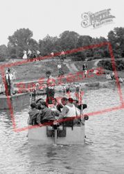 Boat Trip On Earlswood Lake c.1950, Redhill
