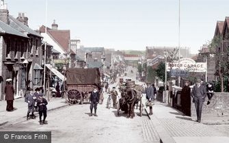 Redhill, Brighton Road 1906