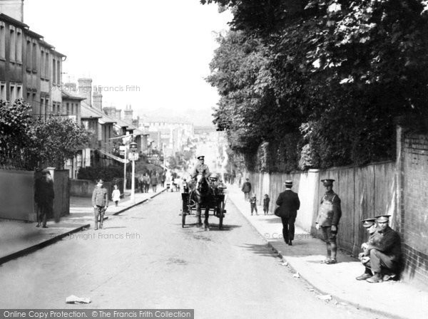 Photo of Redhill, Brighton Road 1915