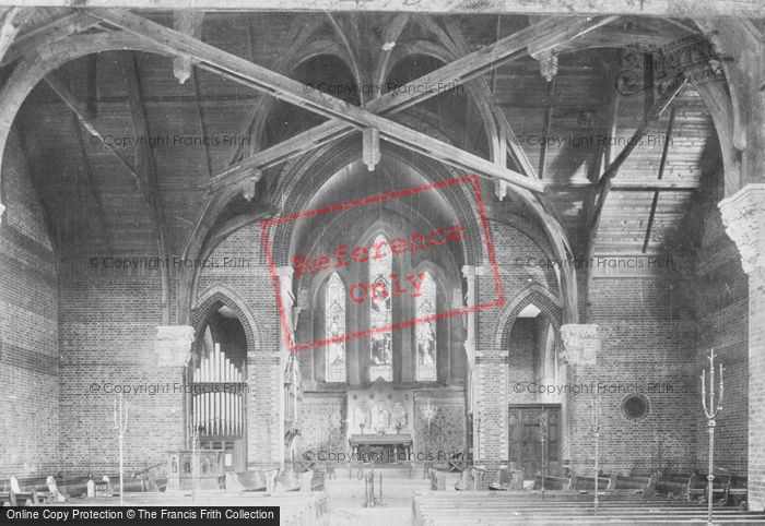 Photo of Redhill, Church Interior 1886