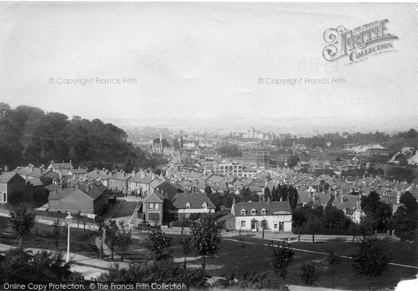 Photo of Redhill, From Above Pleasure Grounds 1895