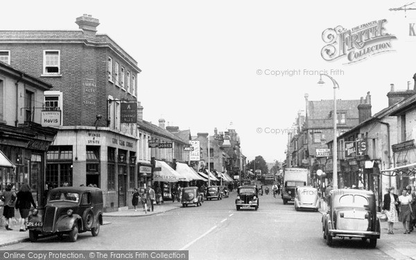 Photo of Redhill, High Street c.1955