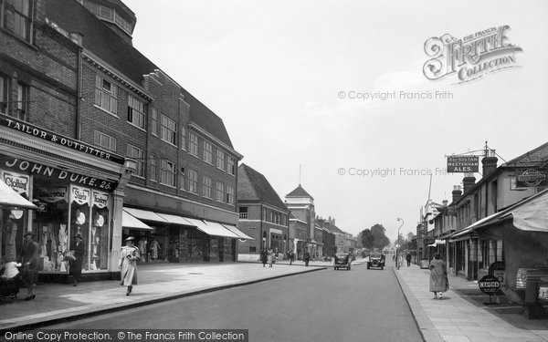 Photo of Redhill, London Road 1936