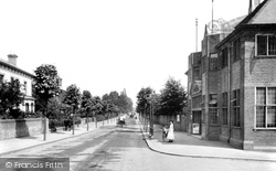 London Road And The Colman Institute 1906, Redhill