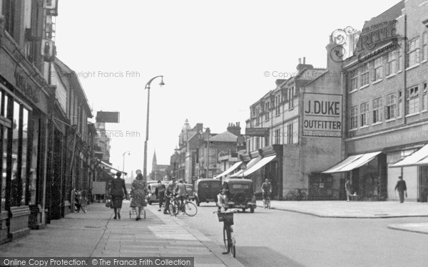 Photo of Redhill, London Road c.1955