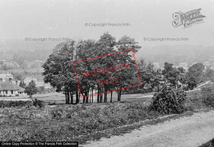 Photo of Redhill, Reigate And Redhill Hospital And Reigate Hill 1886