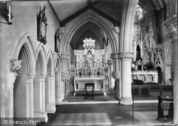 Roman Catholic Church Interior 1909, Redhill