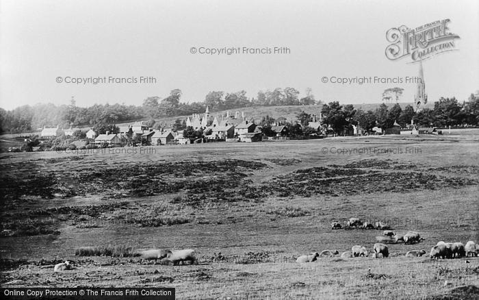 Photo of Redhill, St John's And Earlswood From Common 1886