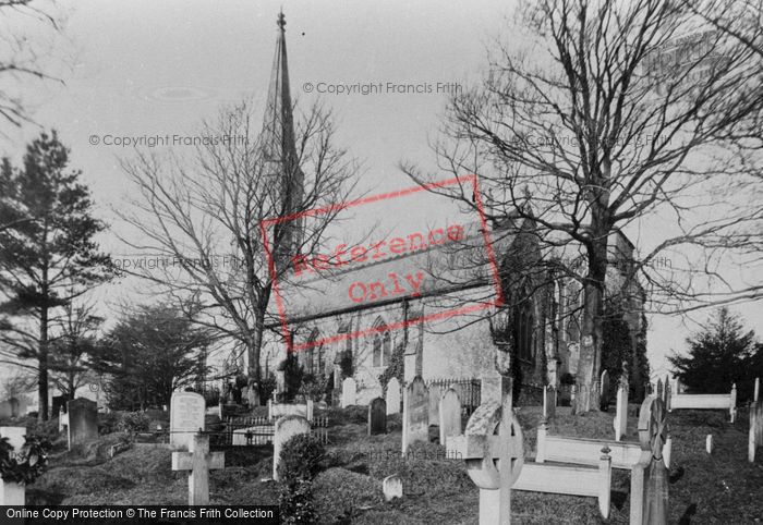 Photo of Redhill, St John's Church 1886