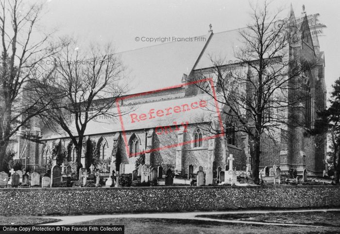 Photo of Redhill, St John's Church 1886