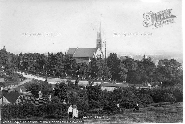 Photo of Redhill, St John's Church 1895