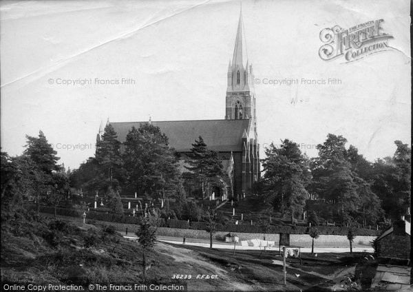 Photo of Redhill, St John's Church 1895