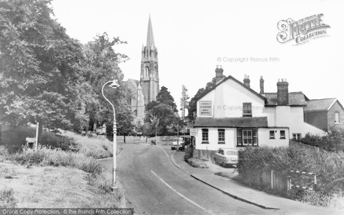 Photo of Redhill, St John's Church c.1960