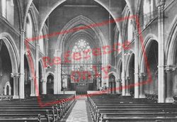 St John's Church Interior 1912, Redhill