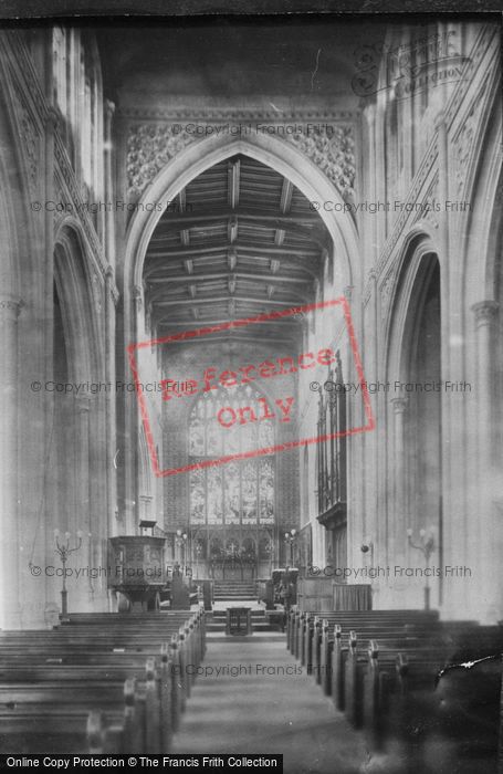 Photo of Redhill, St John's Church Screen 1912