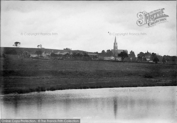 Photo of Redhill, St John's From New Ponds 1895