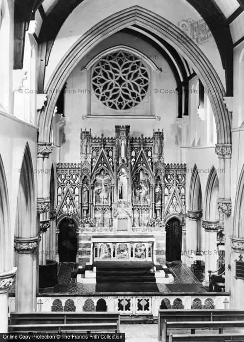 Photo of Redhill, St Joseph's Rc Church Interior c.1910