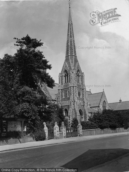 Photo of Redhill, St Matthew's Church 1928