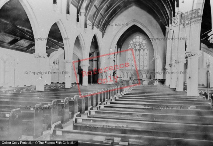Photo of Redhill, St Matthew's Church Interior 1886