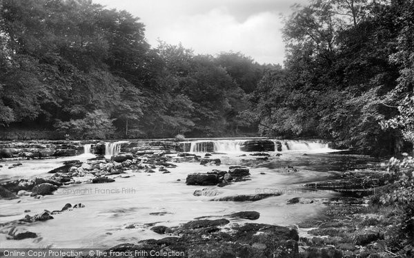 Photo of Redmire, Falls On River Ure 1909