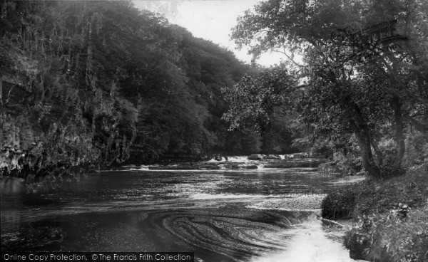 Photo of Redmire, The River Ure 1909