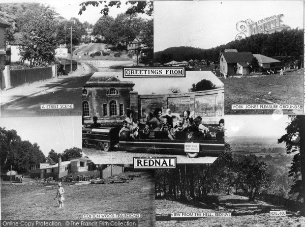 Photo of Rednal, Composite c.1960