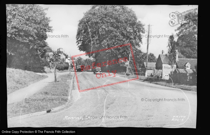 Photo of Rednal, Main Street c.1950