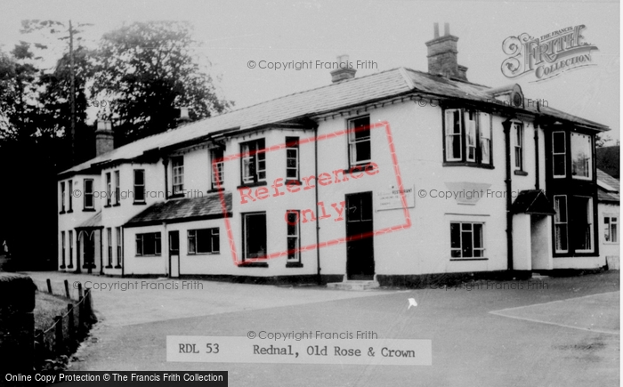Photo of Rednal, Old Rose And Crown c.1965