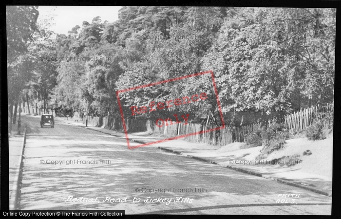 Photo of Rednal, Road To Lickey Hills c.1950