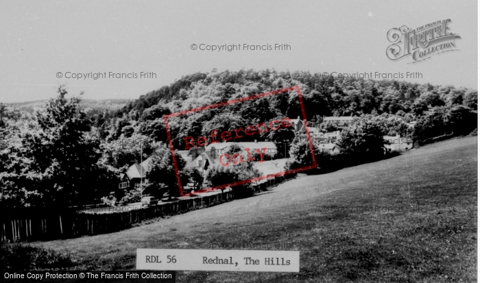 Photo of Rednal, The Hills c.1965