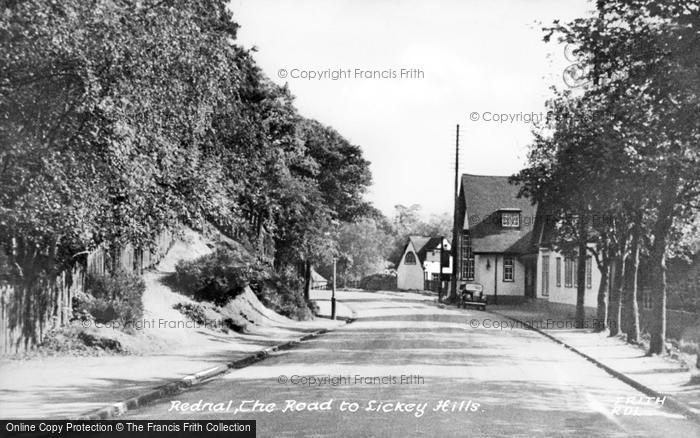 Photo of Rednal, The Road To Lickey Hlls c.1955