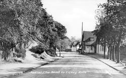 The Road To Lickey Hlls c.1955, Rednal