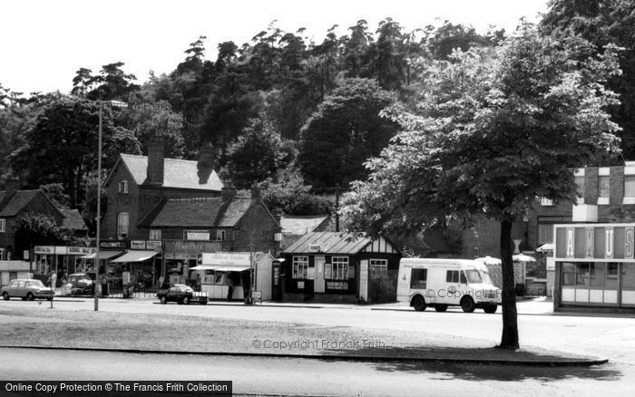 Photo of Rednal, The Village c.1965