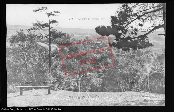 Photo of Rednal, View From The Hill c.1955