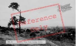 View From The Lickey Hills c.1965, Rednal