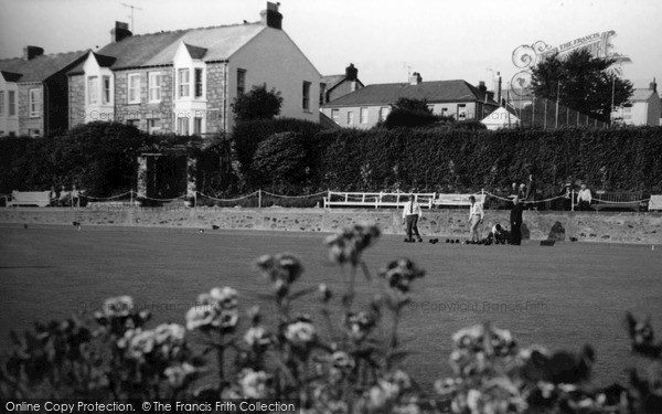 Photo of Redruth, Bowling Green Victoria Park c.1965