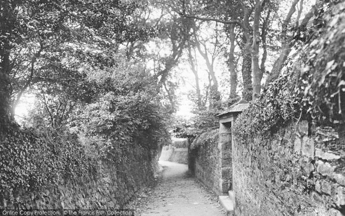 Photo of Redruth, Church Lane 1922