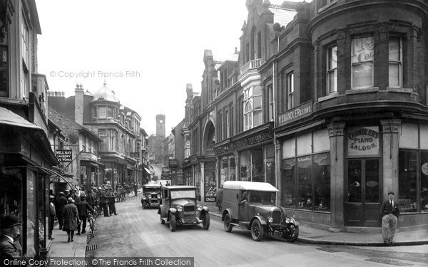 Photo of Redruth, Fore Street 1930