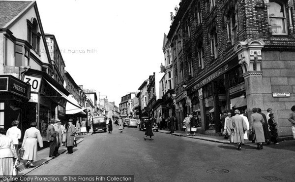 Photo of Redruth, Fore Street c.1955
