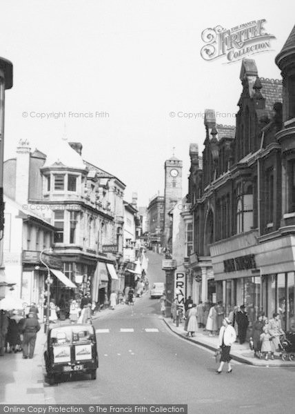 Photo of Redruth, Fore Street c.1955