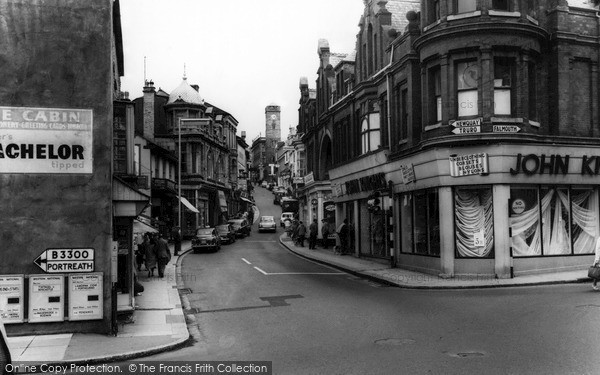 Photo of Redruth, Fore Street c.1965