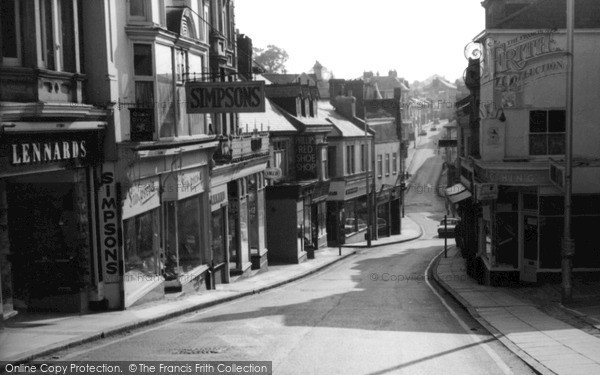 Photo of Redruth, Fore Street c.1965