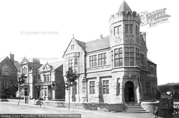 Photo of Redruth, Passmore Edwards Free Library 1898