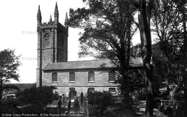 Photo of Redruth, St Euny's Church 1892