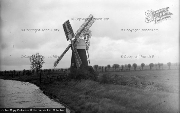 Photo of Reedham, A Broads Mill c.1931