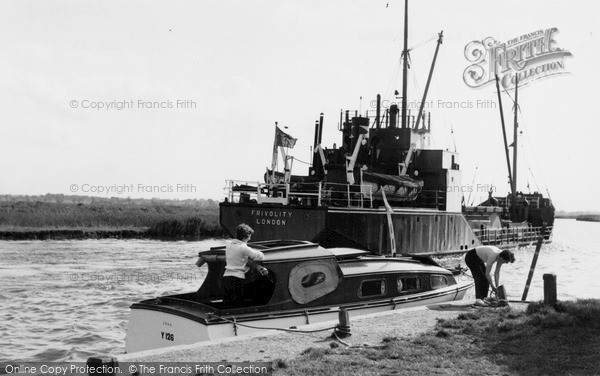Photo of Reedham, River Yare c.1955