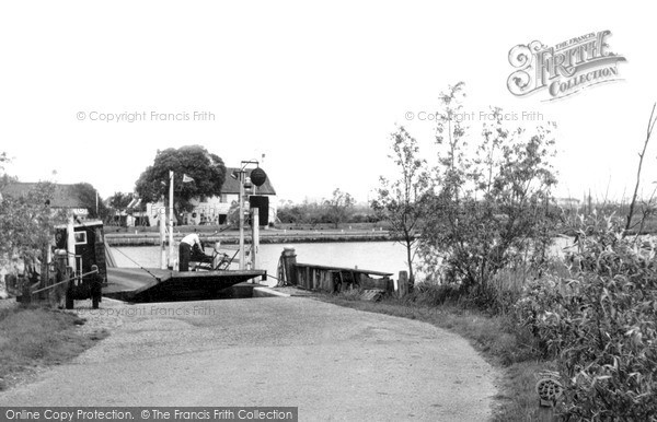 Photo of Reedham, The Ferry c.1955